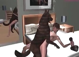 3D bestiality with a dash of incest